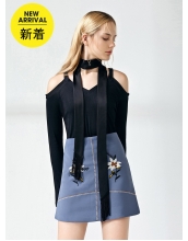 ガーベラレディース ファッション小物 スカーフ コーデアイテム サテン フリンジ mb14627-1