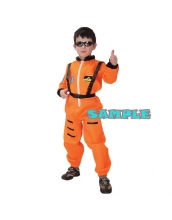 ハロウィン仮装 宇宙飛行士 コスプレ 子供用 XLサイズ 2点セット ジャンプスーツ+シートベルト hw0036-3