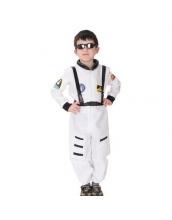 ハロウィン仮装 宇宙飛行士 コスプレ 子供用 Mサイズ 2点セット ジャンプスーツ+シートベルト hw0036-5