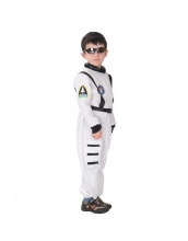 ハロウィン仮装 宇宙飛行士 コスプレ 子供用 Lサイズ 2点セット ジャンプスーツ+シートベルト hw0036-6