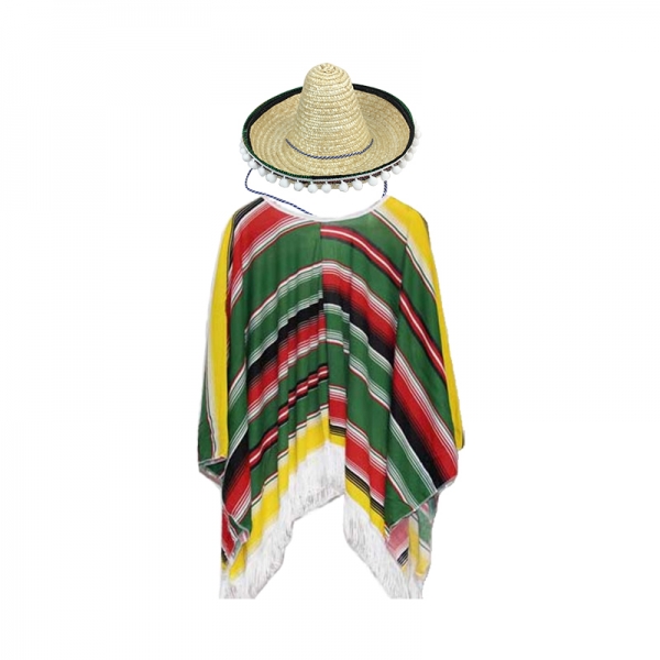 メキシコ コスチューム 衣装 グリーン 子供用 qx10063-13
