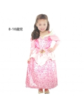 眠れる森の美女 コスチューム ドレス いばら姫 8-10歳児 qx10070-10